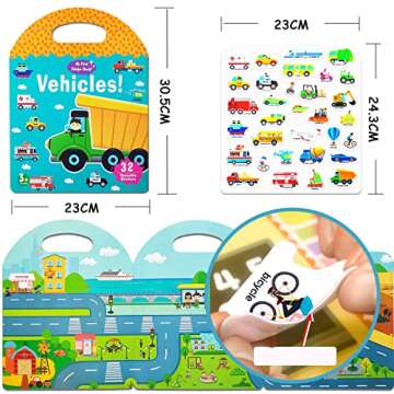 JOFREY Toddler Sticker Book for Creative Learning