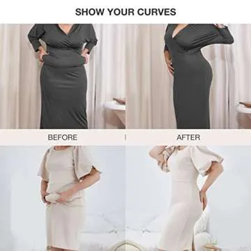 Lover-Beauty Fajas Colombianas Strapless Shapewear Tummy Control Girdles for Women Faja Shorts Butt Lifting Body Shaper Butt Lifter