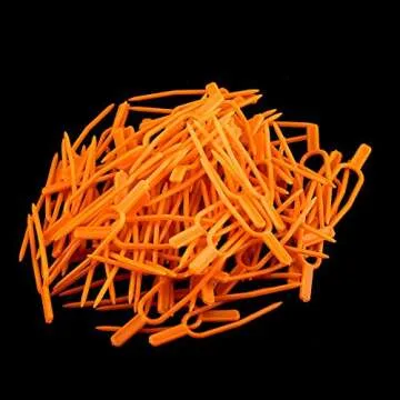 100Pcs Gardening Plant Fixing Clips Reusable Plastic Stolons Fastening Vines Clamp Watermelon Strawberry Fork Farming Securing Fixer Tool Support