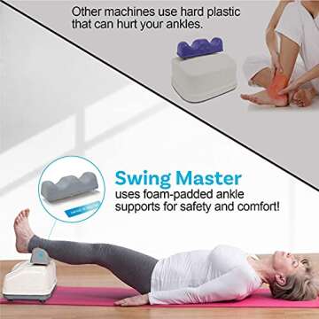 Daiwa Felicity Original Chi Swing Machine USJ-201 Passive Aerobic Exerciser Swing Master with 15 Minute Auto-Off Function