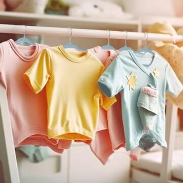 Tanlade 72 Pack Velvet Baby Hangers Space Saving Design