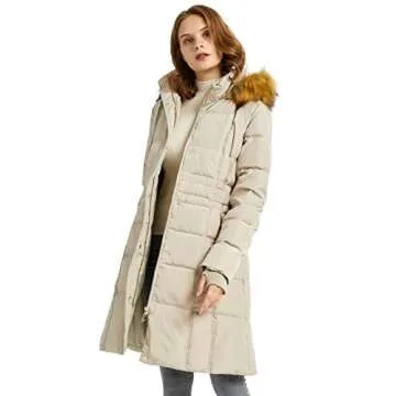 Stylish Orolay Quilted Down Jacket Women Winter Coat