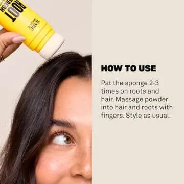 BABE ORIGINAL Root Refresh Dry Shampoo Powder for Clean & Volumized Hair| Instantly Absorb Oil & Odor | Aerosol-Free & Talc-Free | Travel-Friendly | Nourish Scalp with Aloe Vera, Caffeine & Arrowroot