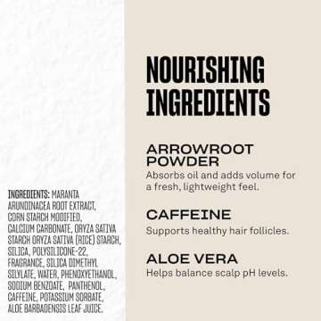 BABE ORIGINAL Root Refresh Dry Shampoo Powder for Clean & Volumized Hair| Instantly Absorb Oil & Odor | Aerosol-Free & Talc-Free | Travel-Friendly | Nourish Scalp with Aloe Vera, Caffeine & Arrowroot