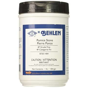 Pumice Stone, Fine (4F), 1 lb.