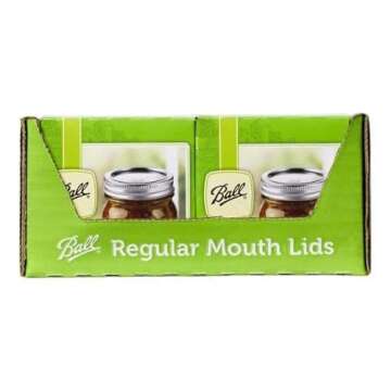 Ball Regular Mouth Jar Lids 4 pack