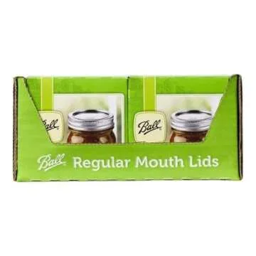 Ball Regular Mouth Jar Lids 4 pack