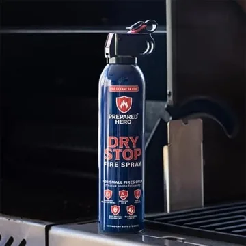 Dry Stop Fire Spray - Portable Fire Extinguisher - 2 Pack