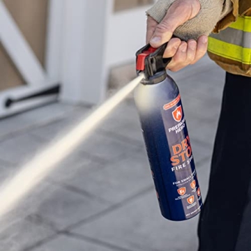 Dry Stop Fire Spray - Portable Fire Extinguisher - 2 Pack