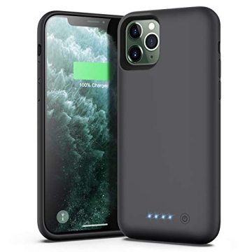 QTshine Battery Case for iPhone 11 Pro, [6800mAh] Protective Portable Charging Case Rechargeable Ext...
