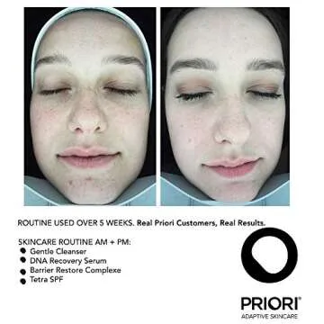 Priori Tetra Sunscreen Lotion SPF 55 Hydrating Universal Tint