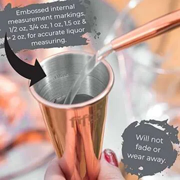 Fifth Label 13-Piece Copper Cocktail Shaker Set