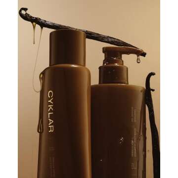 CYKLAR Sensorial Body Wash. Vanilla Verve Hydrating Cleanser with Moisture Locking Multi-Oil Complex, Sodium PCA and Glycerin. Nourishing Shower Gel for Women and Men, 16.5 Fl Oz Luxury Bodywash