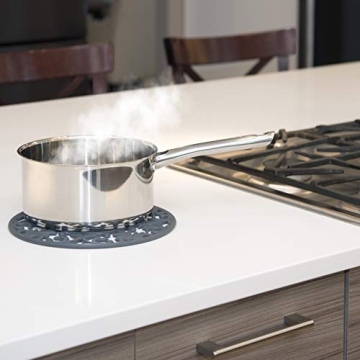 GASARÉ Extra Large Silicone Trivets for Hot Dishes