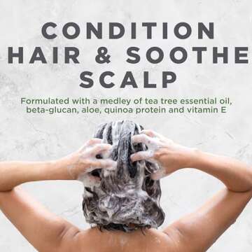 Avalon Organics Conditioner Scalp Treatment Tea Tree, 32 oz