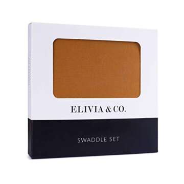 Swaddle Blanket & Hat Set | Receiving Blanket | Soft & Cozy | 47" x 47" Size for Newborns, Infants, ...