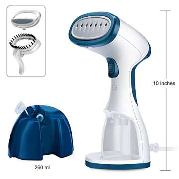 Anbanglin Travel Clothes Steamer - Fast and Portable Handheld Steamer