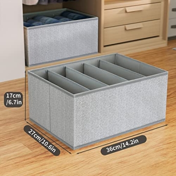DIMJ Folding Jeans and Clothes Organizer - Space Saver