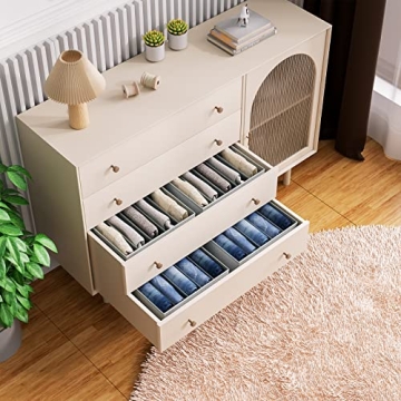 DIMJ Folding Jeans and Clothes Organizer - Space Saver