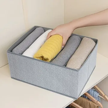 DIMJ Folding Jeans and Clothes Organizer - Space Saver