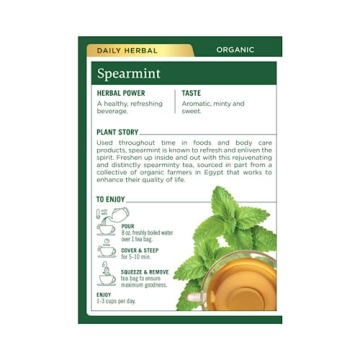 Traditional Medicinals Organic Spearmint Tea 16 Bags