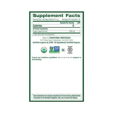 Traditional Medicinals Organic Spearmint Tea 16 Bags