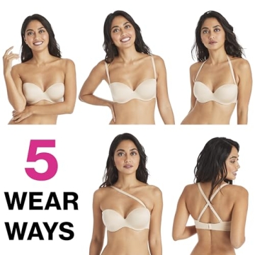 Maidenform Custom Lift Strapless Bra - Versatile Comfort