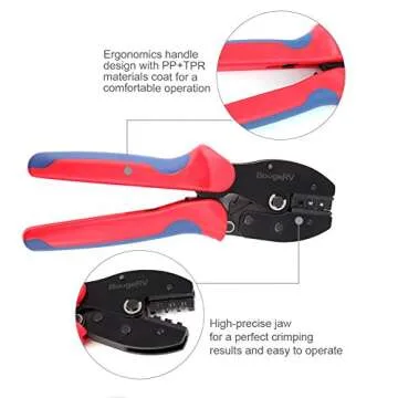 BougeRV Crimping Tool for Solar Panels and More