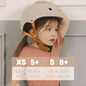 MomnLittle Kids Bike Helmet - Safe & Stylish for Fun Adventure