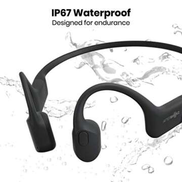 Aftershokz Aeropex Mini Bone Conduction Wireless Bluetooth Headphones