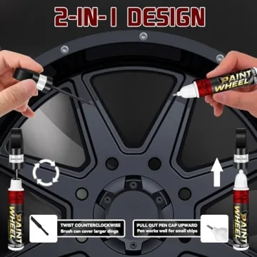 Efficient Matte Black Rim Touch Up Paint for Easy Repairs