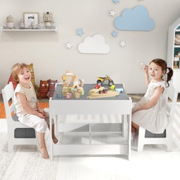 Costzon Kids Table and Chair Set for Creative Play