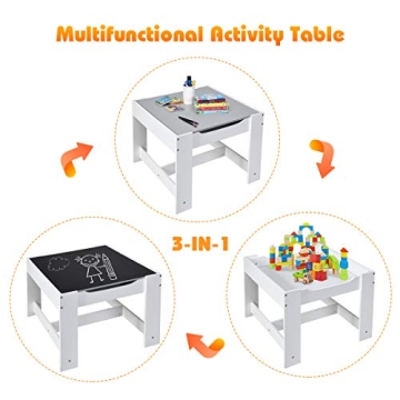 Costzon Kids Table and Chair Set for Creative Play
