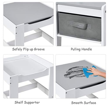 Costzon Kids Table and Chair Set for Creative Play