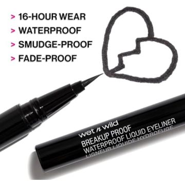 wet n wild Mega Last Liquid Eyeliner - Waterproof & Vegan