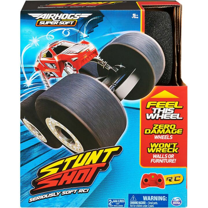 Air Hogs Stunt Shot RC Car - Soft Wheels Fun for Kids