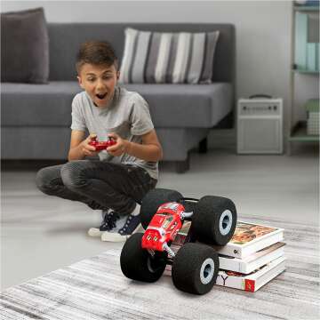 Air Hogs Stunt Shot RC Car - Soft Wheels Fun for Kids