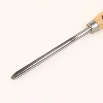 Hurricane Turning Tools, HTT-242W, M2 HSS, 5/8" Bowl Gouge with Side Grind (1/2" Flute) for Woodturning
