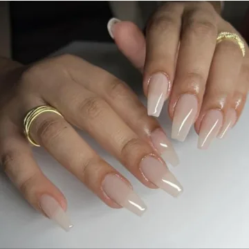 DND Gel Nail Kit - Perfect Nude Sheer Gel Polish and Lacquer