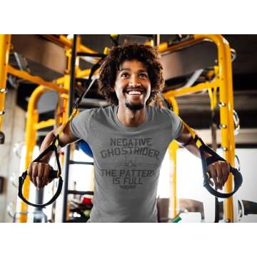 American Classics Top Gun 1980's Military Action Movie Negative Ghostrider Pattern is Full T-Shirt