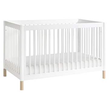 Babyletto Gelato Convertible Crib in White and Natural