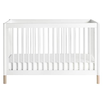 Babyletto Gelato Convertible Crib in White and Natural