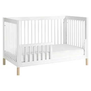 Babyletto Gelato Convertible Crib in White and Natural