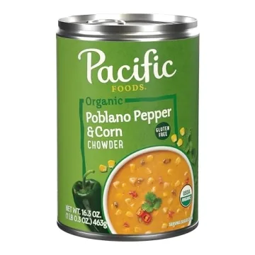 Pacific Foods Organic Poblano Pepper and Corn Chowder - 16.3 oz Can