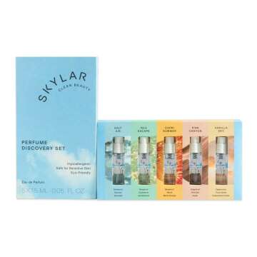 Skylar Eau de Parfum New Discovery Set: Clean Perfume Samples for Women and Men - Fragrance Gift - I...
