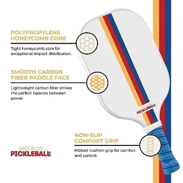 Brooklyn Pickleball Paddle | Lightweight and Durable | USAPA Approved