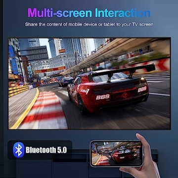 Android 13 TV Box with Backlit Mini Keyboard for Streaming