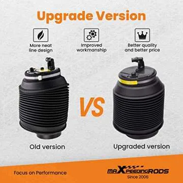 maXpeedingrods Pair Rear Air Suspension Spring Bellow for Lexus GX470 Toyota Land Cruiser Prado 120 Series & 4Runner 2002-2009