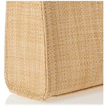 The Drop Women's Diana Crossbody Bag in Cognac Straw