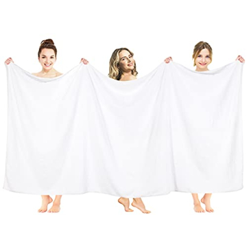 Luxurious American Soft Linen Oversized Bath Sheet Towels